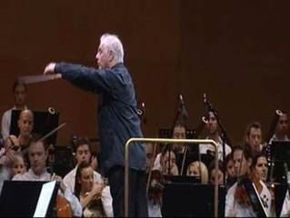 Barenboim y su orquesta de la concordia al aire libre