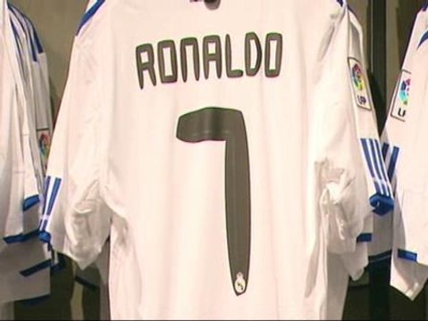 La camiseta con el '7' de Cristiano ya causa sensación entre los aficionados