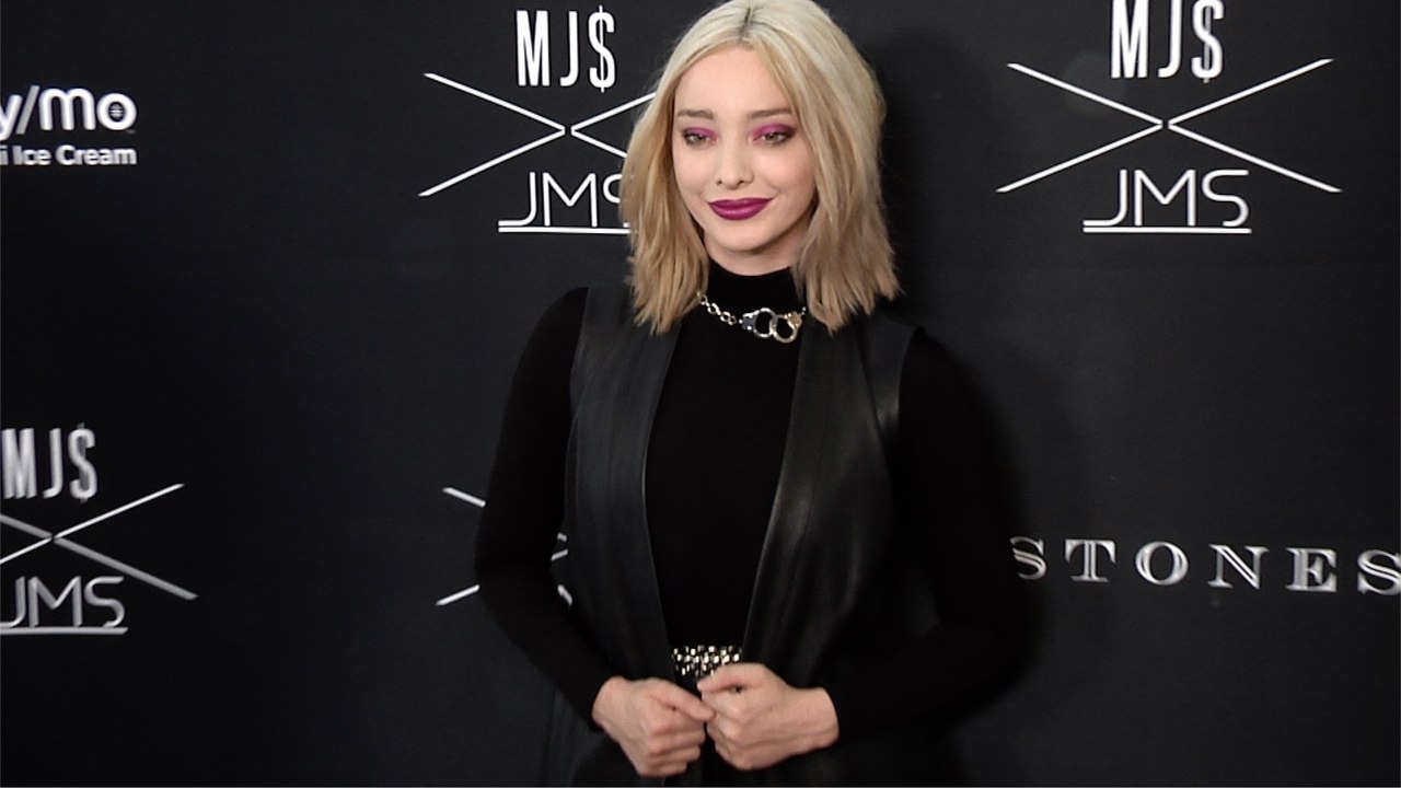 Emma Dumont MJS x JMS Autumn/Winter 2019 Collaboration Collection Red
