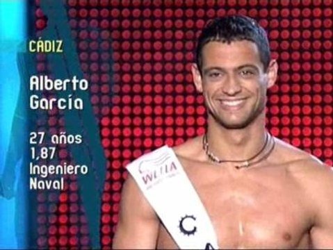 Mister Cádiz 2008 no podrá volver a casa en tres años por decisión de un juez
