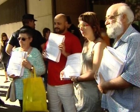 Los cooperantes denuncian a Israel