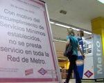 La huelga de metro paraliza Madrid
