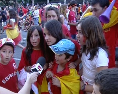 Los aficionados dieron bienvenida a la 'Roja'