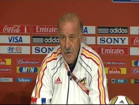 Del Bosque preferiría vivir la final como jugador antes que como entrenador