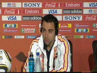 Xavi: "Ahora, a disfrutar de la final y a ganarla"