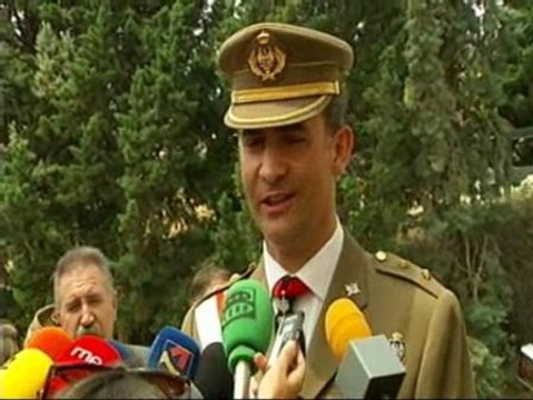 El Príncipe pide a los españoles: que reciban a nuestros héroes como se merecen