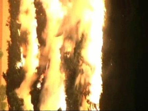 La fiesta termina con graves incidentes en Barcelona