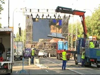 La Cibeles se prepara para celebrar el Mundial