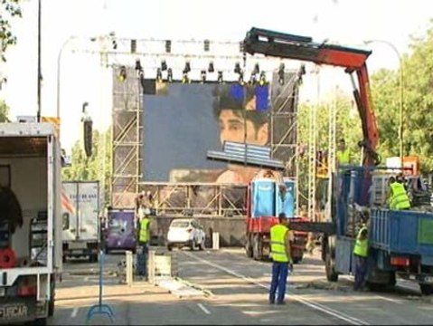 La Cibeles se prepara para celebrar el Mundial
