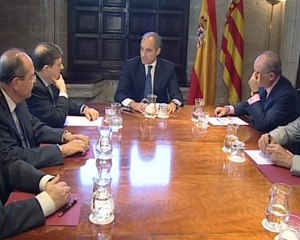 Camps recibe a SIP de Bancaja y Cajamadrid