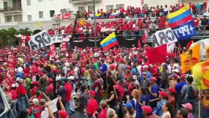 Venezuela’da hükümete destek gösterisi - CARACAS