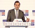Rajoy llama a los consensos de la Transición