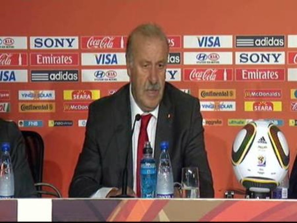 Del Bosque: "Es mérito nuestro que Cristiano Ronaldo pase desapercibido"