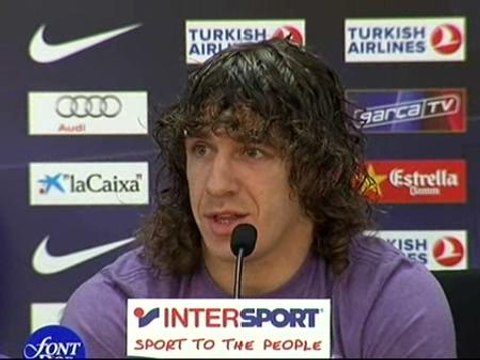 Puyol: Es uno de los mejores partidos de todos los que he podido jugar