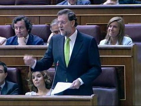 Rajoy: Usted gobierna mal y por eso estamos intervenidos