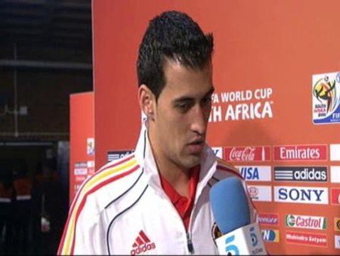 Busquets: Ha sido un partido muy serio ante una selección de las más difíciles