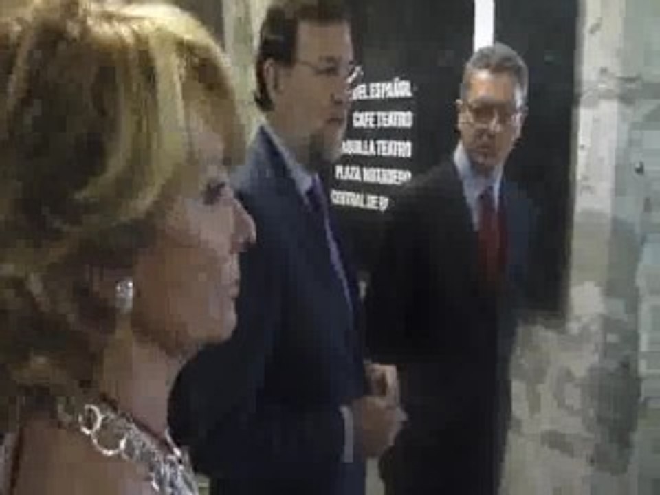 Rajoy en acción: cuando Aguirre y Gallardón iban juntos por Lavapiés