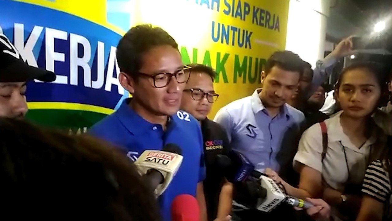 Pasca Debat Capres, Sandiaga  Puji Prabowo