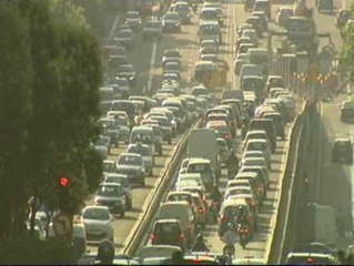 Madrid, embotellada por la huelga del Metro