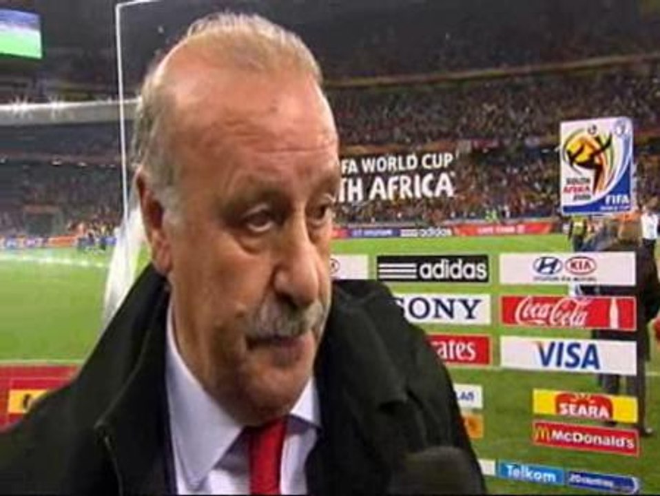 Del Bosque: "Nos hemos sentido cómodos y cuando hemos tenido el balón hemos creado mucho peligro"