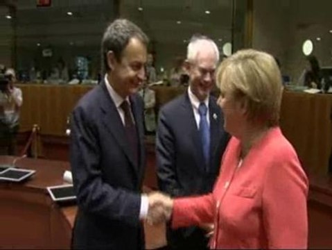 La economía española, foco de atención de la prensa en Bruselas