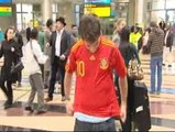 La afición española llega a Sudáfrica para animar a la Roja