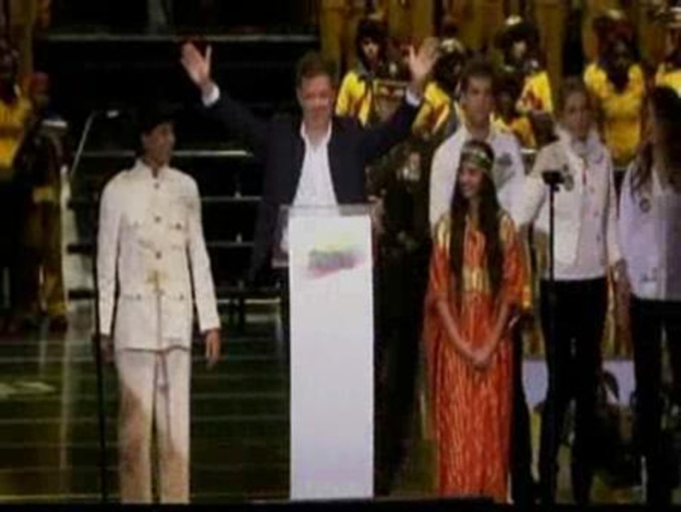 Juan Manuel Santos vence con el  69% de votos en Colombia