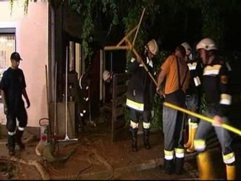 El temporal provoca graves inundaciones en Austria