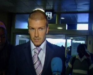 La vida de David Beckham en cómic