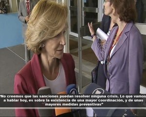 Salgado pide mayor coordinación al Ecofin