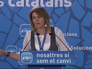 Download Video: Cospedal dice que si los sindicatos no defienden a los trabajadores el PP sí lo hará