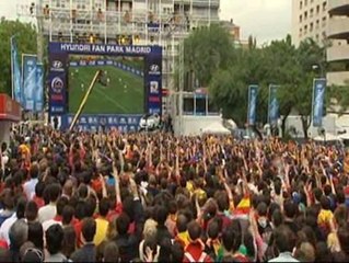 España entera se volcó con el partido de la selección