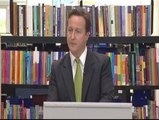 Cameron acusa a Brown de falsear las cuentas económicas