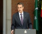 Zapatero exige abrir una investigación a Israel