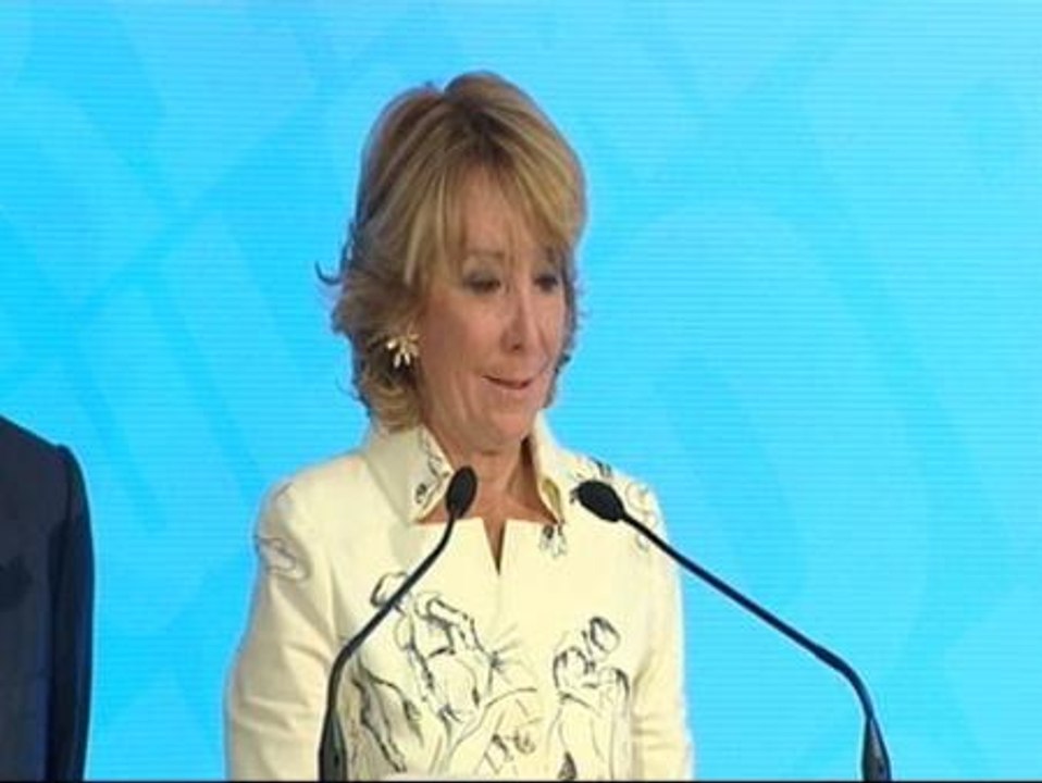 Esperanza Aguirre pide disculpas por su "pobre de pedir"