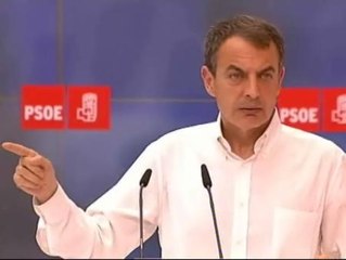 Zapatero:"Ni cambio, ni bandazo"