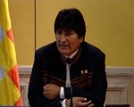 Evo Morales muestra su apoyo a Garzón