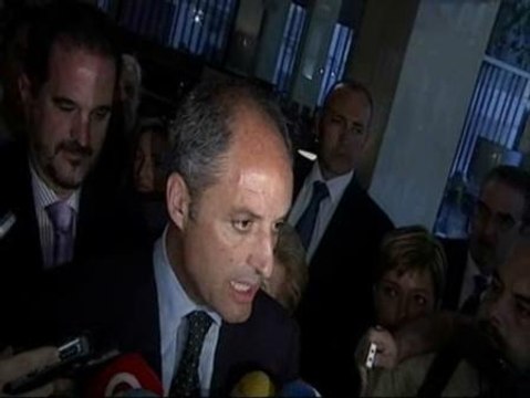 Camps se indigna ante el Supremo