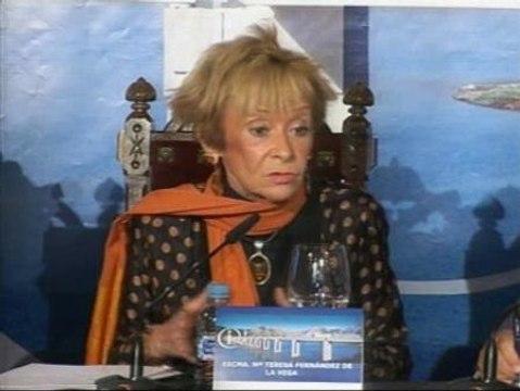 Fernández de la Vega: Entre todos saldremos adelante