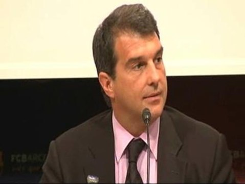 Laporta dice que el Real Madrid estuvo 'permanentemente interesado' en el fichaje de Villa