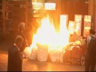 La Policía disuelve una manifestación frente al Parlamento griego