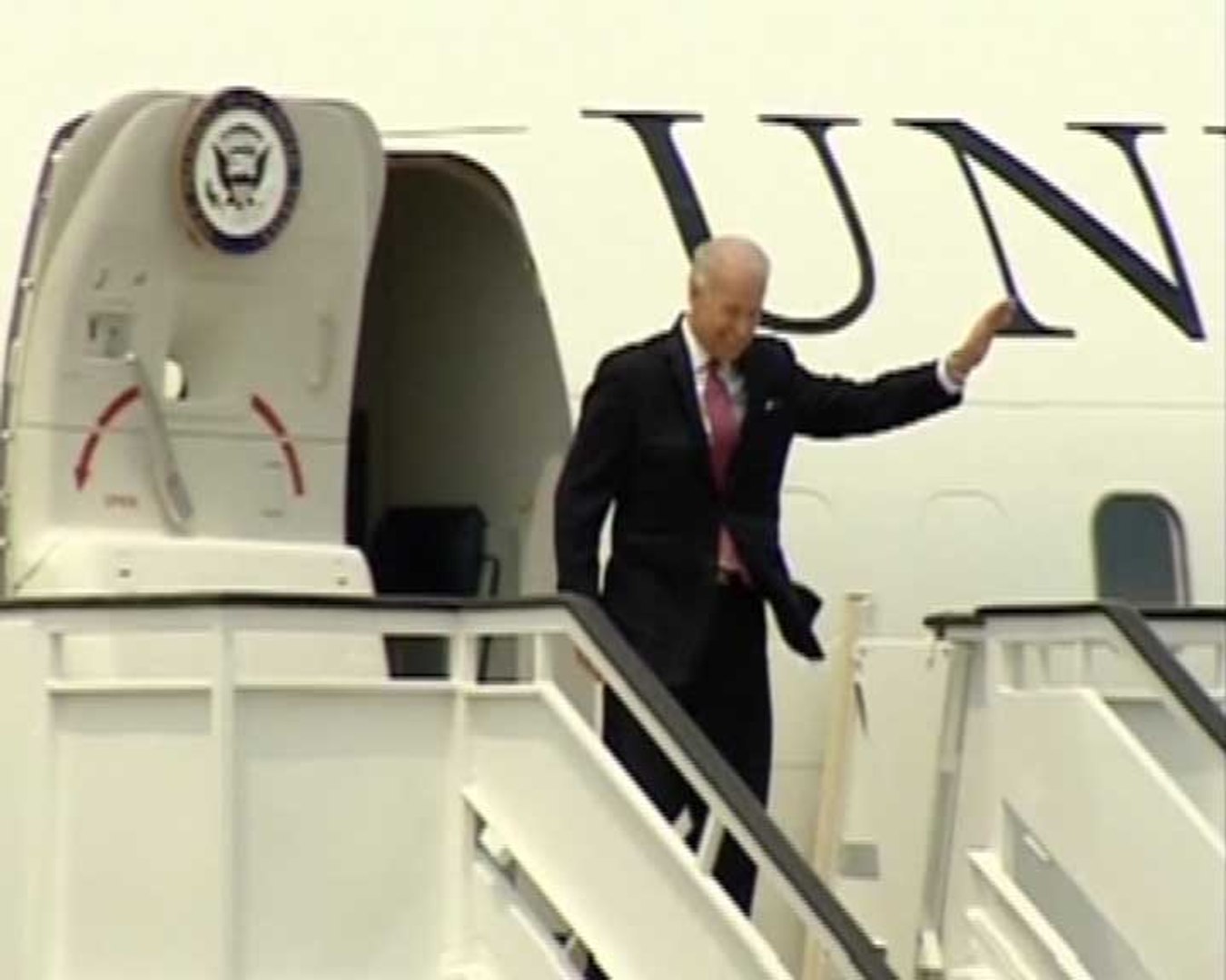 Joe Biden llega a España