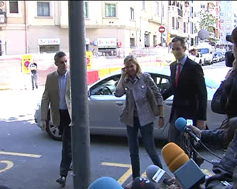 Los Duques de Palma visitan al Rey