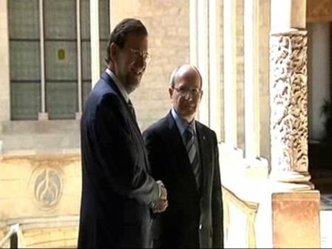 Montilla recibe a Rajoy para pedirle la renovación del TC