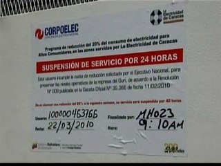 Chávez decreta festiva toda la semana próxima para ahorrar energía