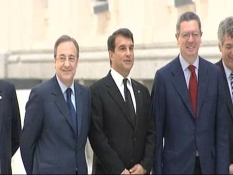 Florentino: "Haremos que el Barça se sienta como en casa"