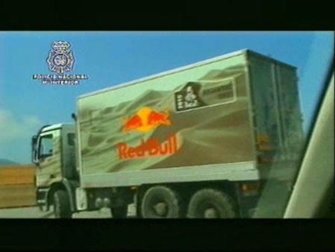 Intervenido un camión lleno de cocaína que simuló participar en el Rally Dakar