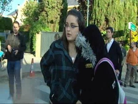 Najwa falta al primer día de clase en su nuevo centro, el IES Gerardo Diego