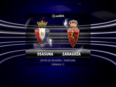 OSASUNA 2 - ZARAGOZA 0