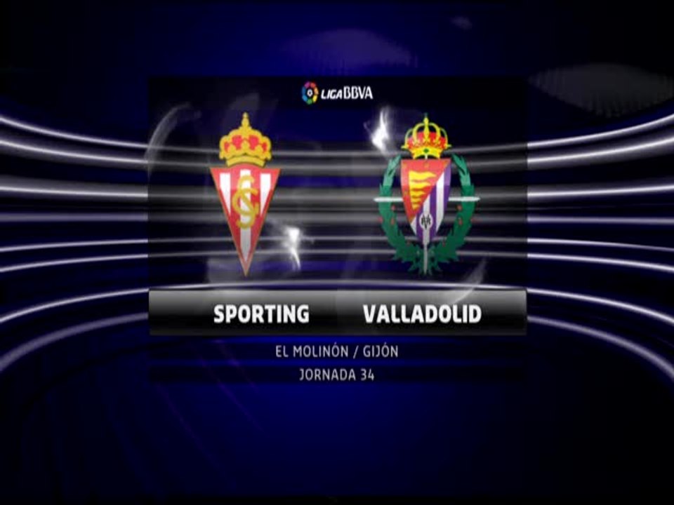 SPORTING 0 - VALLADOLID 2